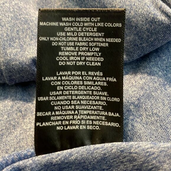 32 Degrees Cool Soft Sleep Lounge Pants Blue Knit Drawstring Pull-On L - Picture 8 of 8